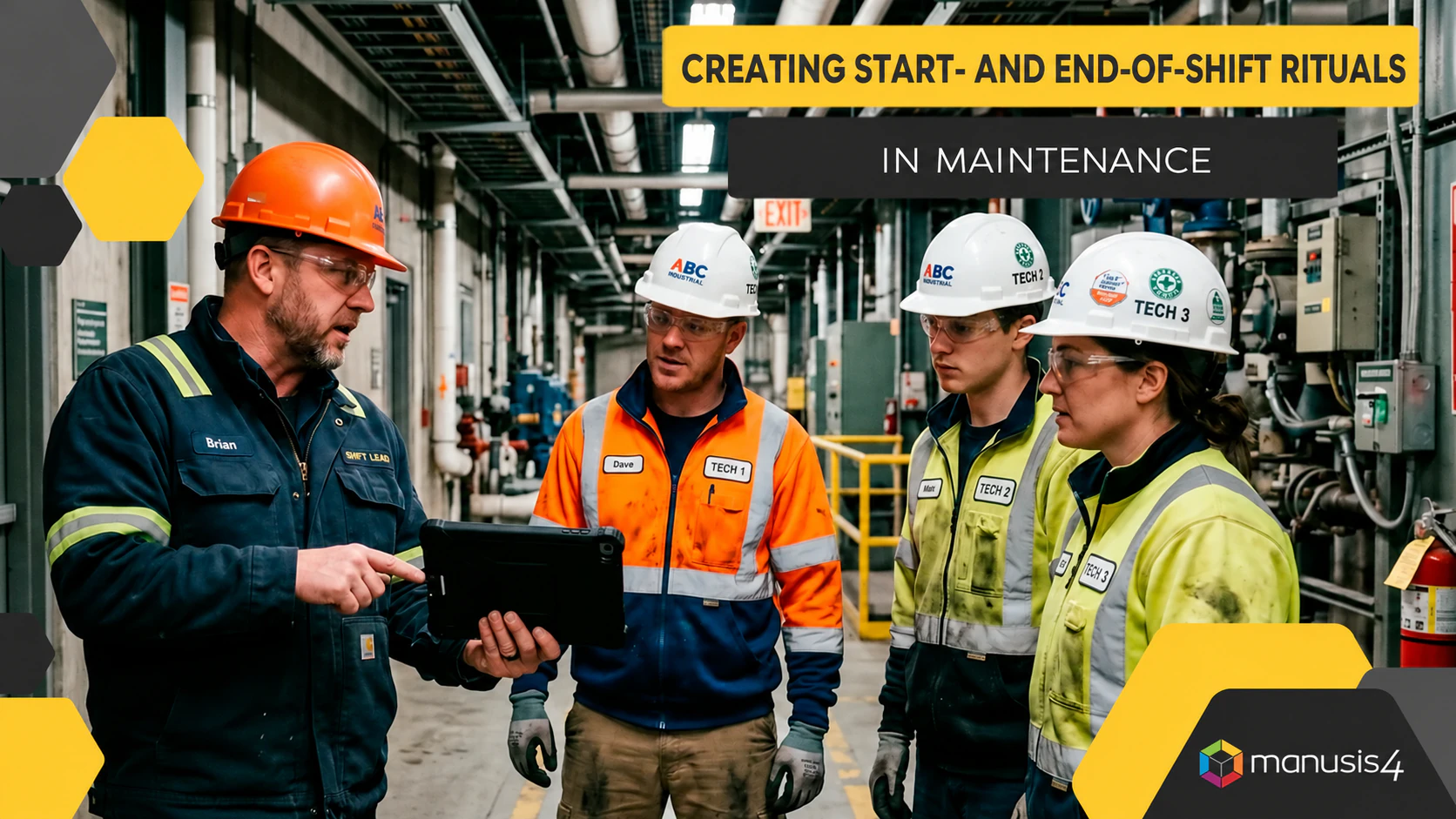Creating Start and End-of-Shift Rituals in Maintenance Teams