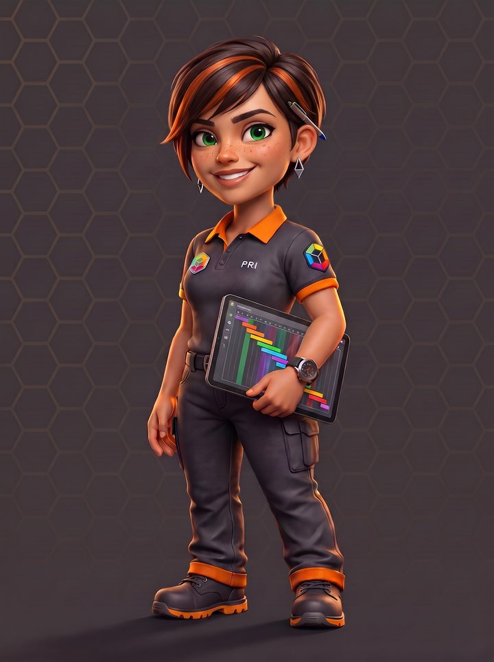Pri, a planejadora do Squad IA