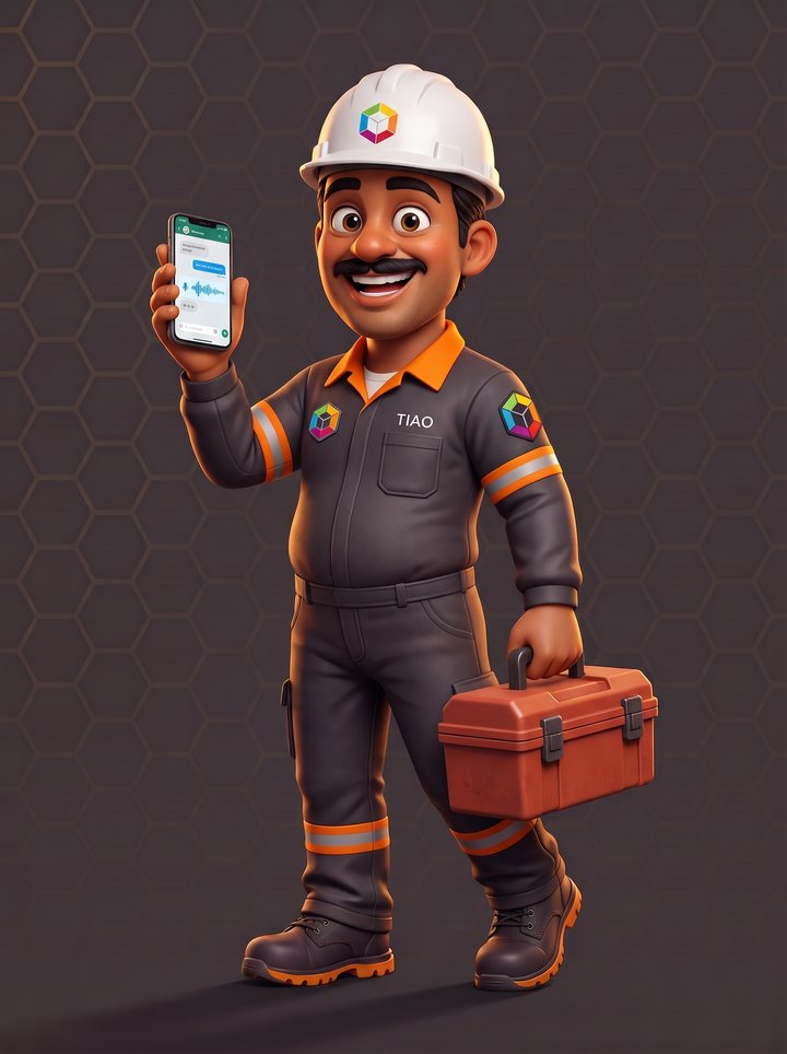 Tião, o parceiro do técnico do Squad IA