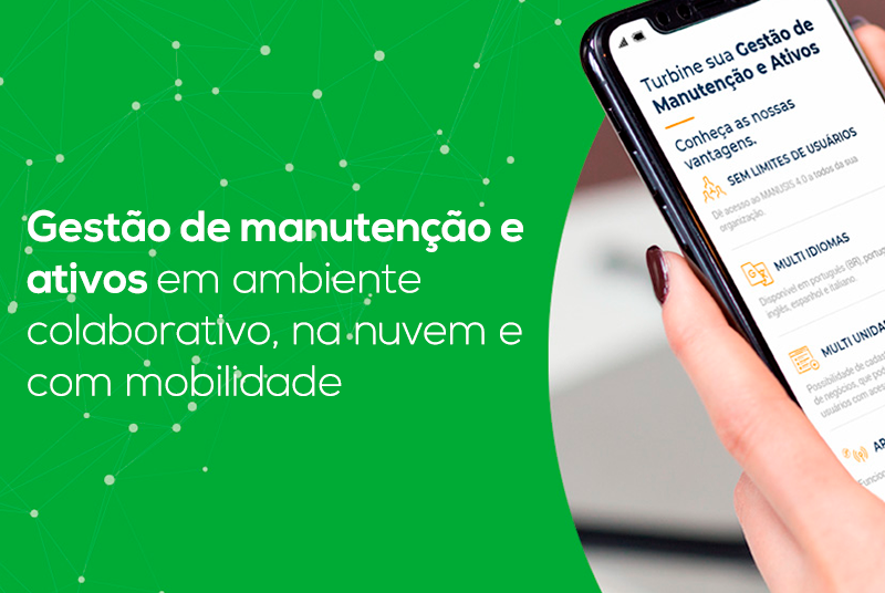 Ebook - Gestão de manutenção d﻿e ativo em ambiente colaborativo, na nuvem e com mobilidade.