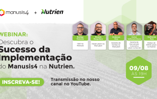 Imagem para ilustrar texto de divulgação do webinar nutrien