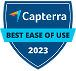Badge de Best Ease of Use 2023