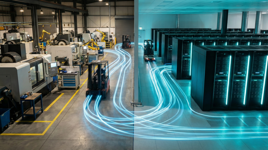 Interoperabilidade CMMS ERP - Por que a "Era das Ilhas" na Manutenção acabou Manusis4